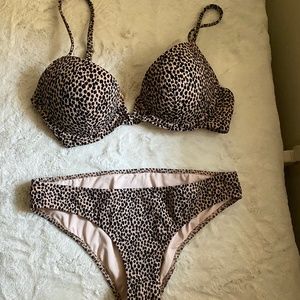 Animal Print Swim Suit